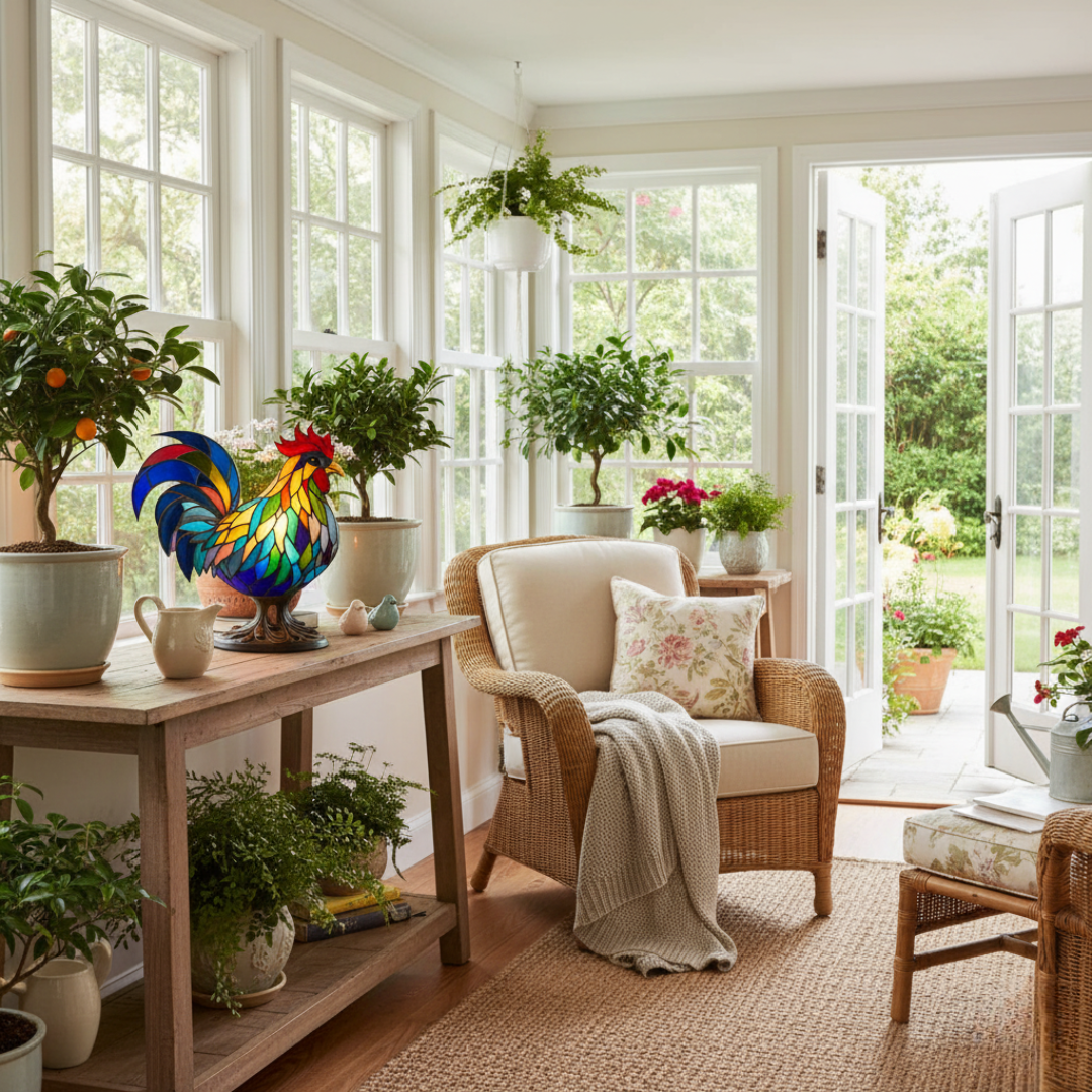 Ollie, le coq vibrant