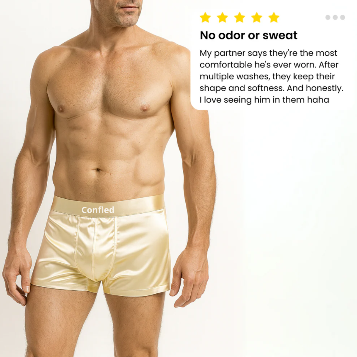 Confied Silk Boxers - Elevate Your Comfort!
